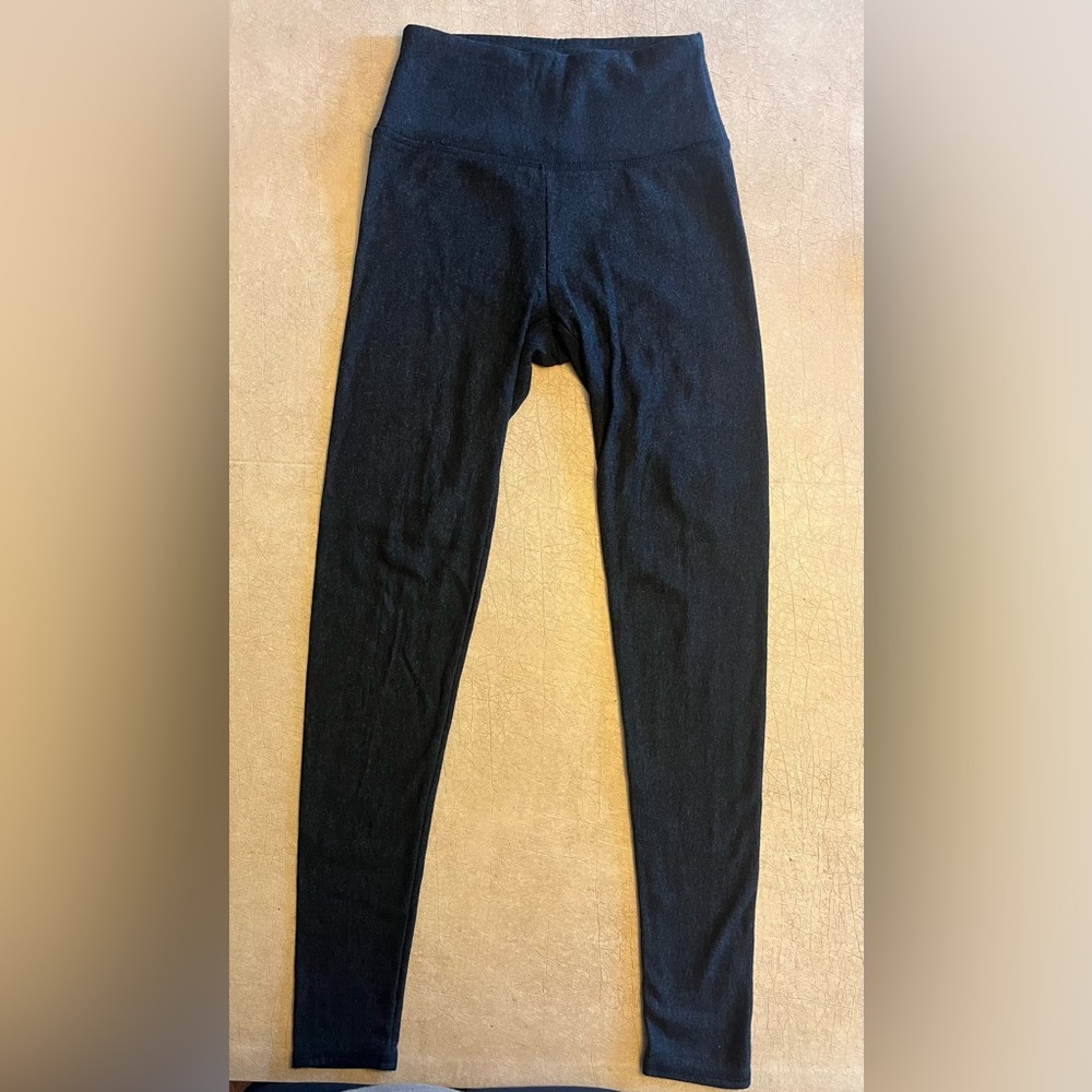 Women’s Orvis Fleece Lined Leggings | Size S | Color: Charcoal Gray